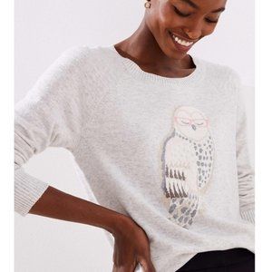 LOFT | Sweaters | Loft Soft Grey Owl 